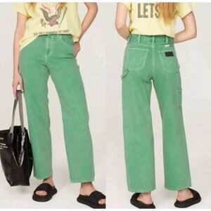Wrangler Green Casey Jones Carpenter Jeans Women’s Size 30x30